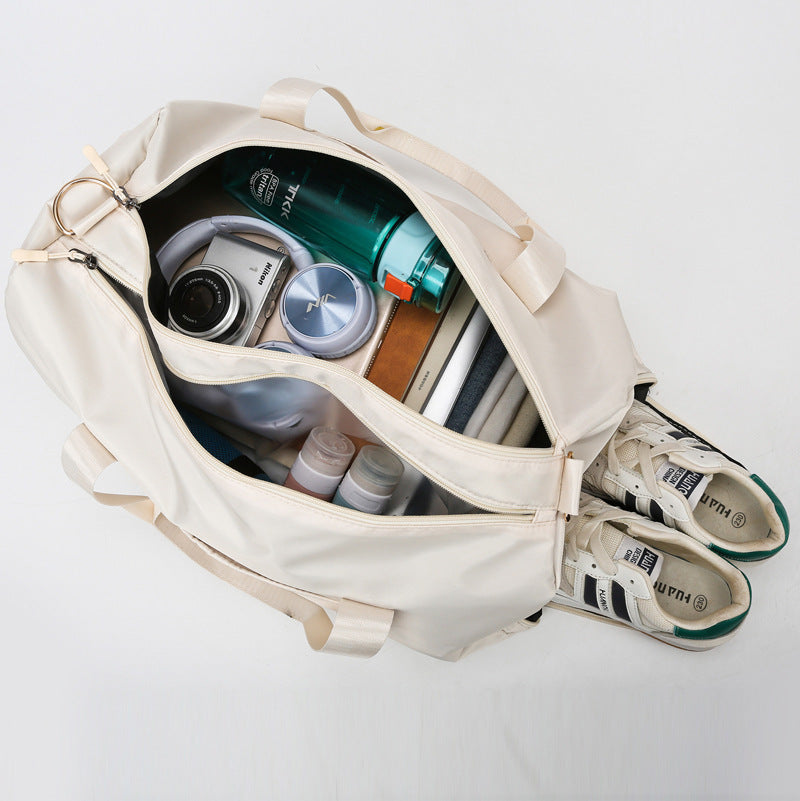 Sporty Travel Bag with Compartments, Adjustable Shoulder Strap, view 2
