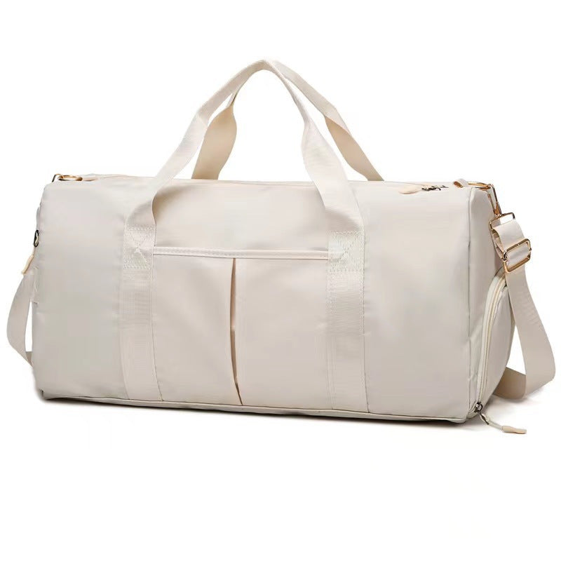Sporty Travel Bag with Compartments, Adjustable Shoulder Strap, view 4