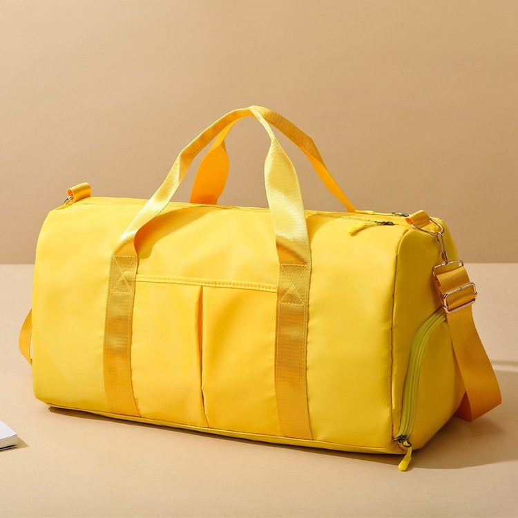 Sporty Travel Bag with Compartments, Adjustable Shoulder Strap, view 7