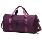 Sporty Travel Bag with Compartments, Adjustable Shoulder Strap, view 9