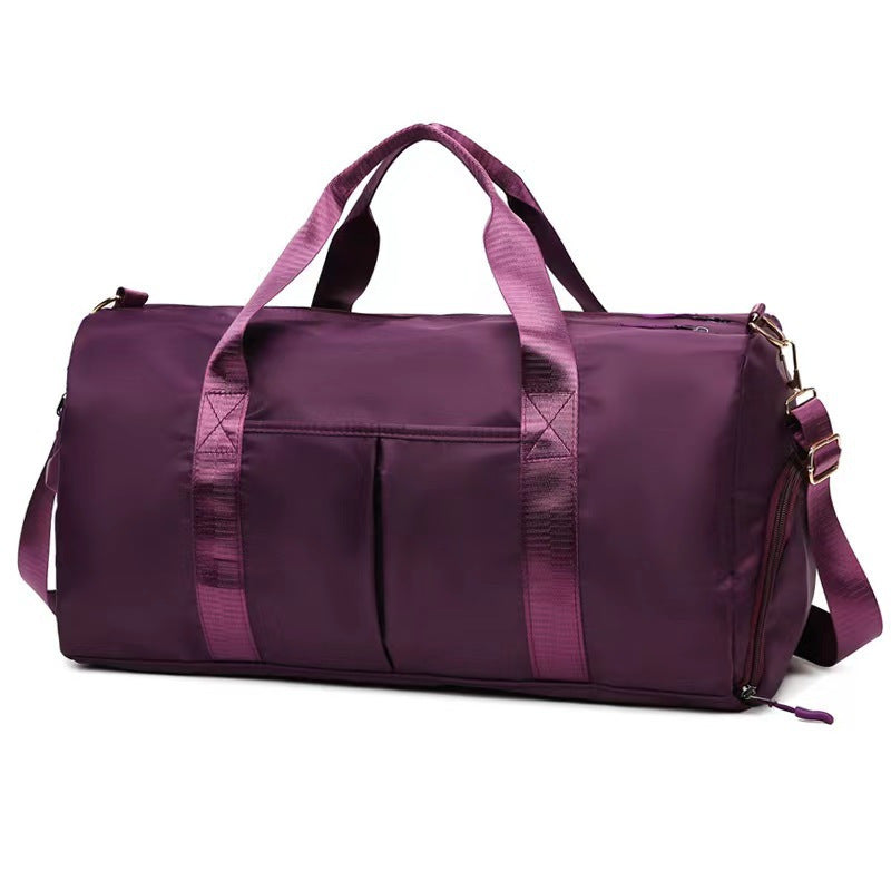Sporty Travel Bag with Compartments, Adjustable Shoulder Strap, view 9