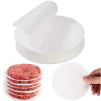 Manual Stainless Steel Hamburger Patty Press with Nonstick Coating
