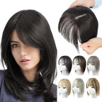 Women's Hairpiece with Adjustable Bangs, High-Temperature Fiber, 30 cm
