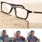 Magnetic Neck-Hanging Reading Glasses with PC Frame, AC Lenses