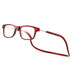 Magnetic Neck-Hanging Reading Glasses with PC Frame, AC Lenses