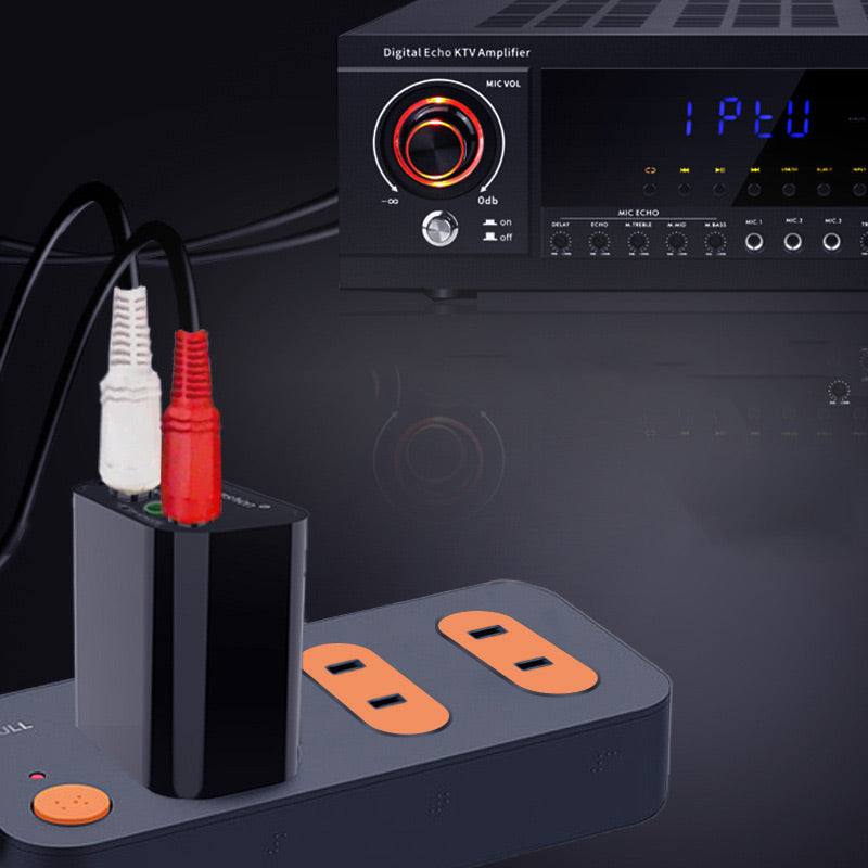 Bluetooth 5.0 Audio Receiver with 3.5 mm and RCA Outputs