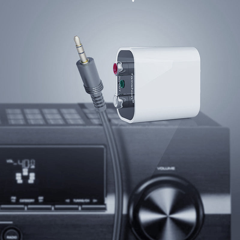 Bluetooth 5.0 Audio Receiver with 3.5 mm and RCA Outputs