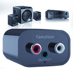 Bluetooth 5.0 Audio Receiver with 3.5 mm and RCA Outputs