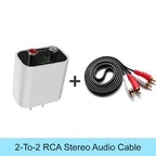 Bluetooth 5.0 Audio Receiver with 3.5 mm and RCA Outputs