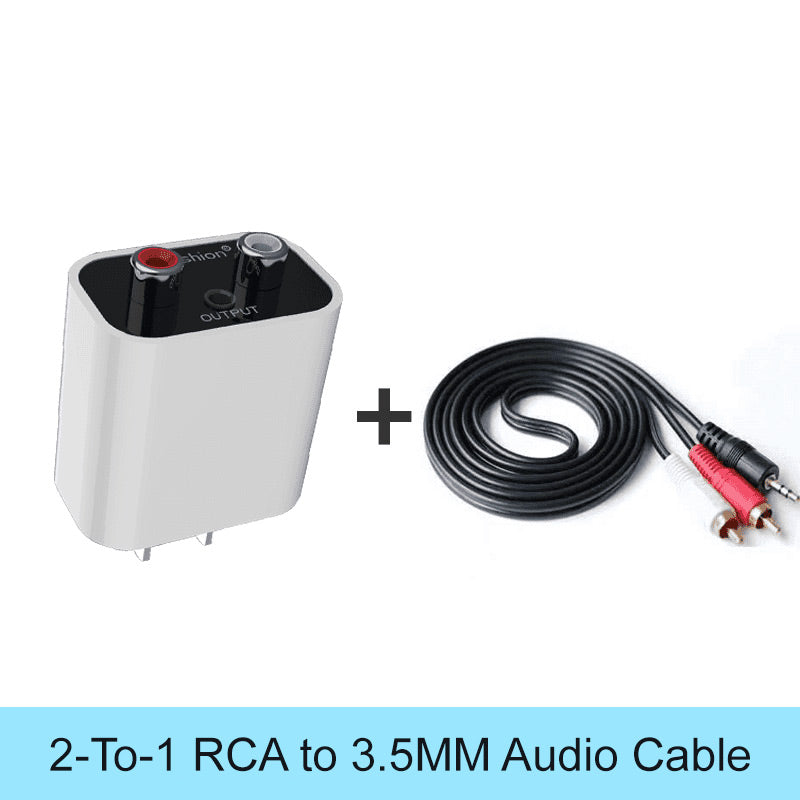 Bluetooth 5.0 Audio Receiver with 3.5 mm and RCA Outputs