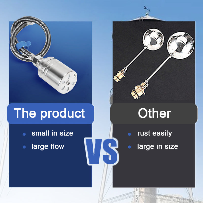 Automatic Stainless Steel Float Ball Valve, 1/2, 3/4 & 1 Inch
