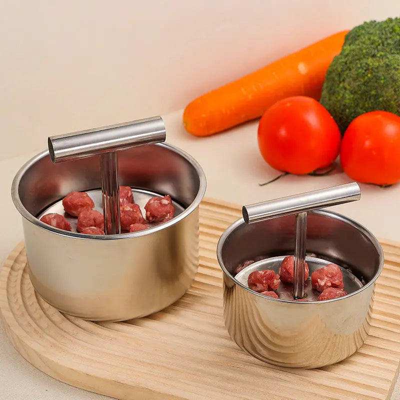 Stainless Steel Meatball Maker, 6 or 12 Holes, 125 g or 200 g Capacity, view 9