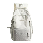 Star Patterned Utility Backpack with Water-Resistant Fabric and Multiple Pockets, view 3