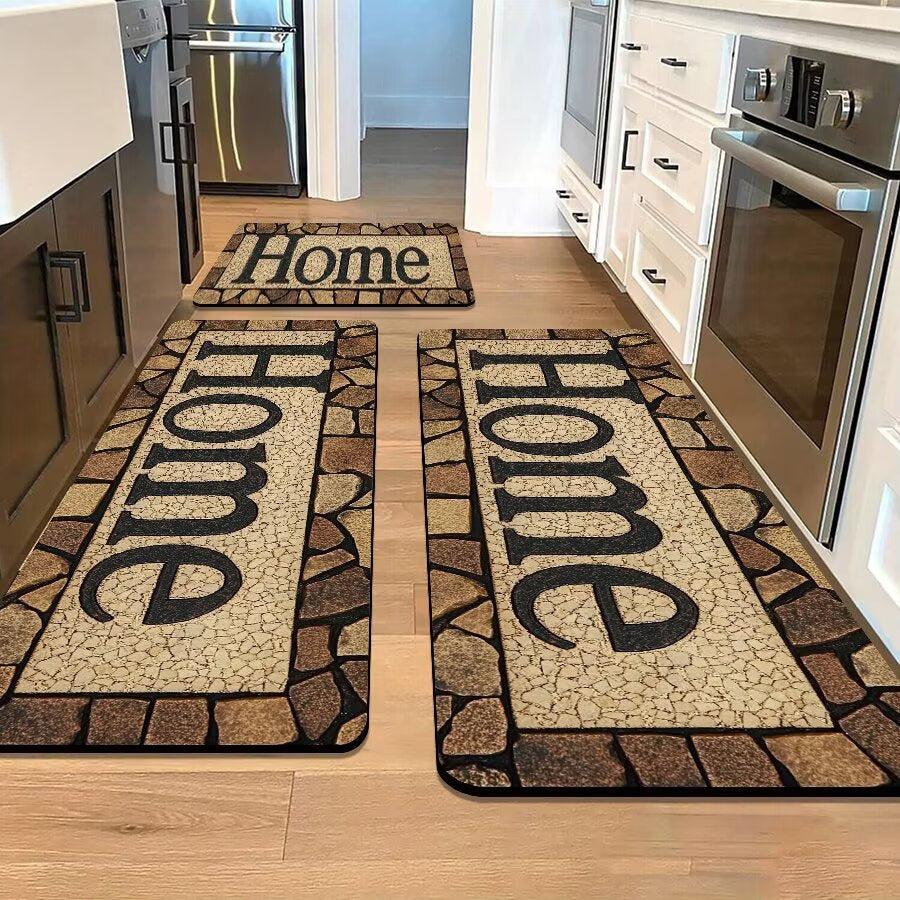 Stone-Inspired Decorative Area Mat | Thrascher