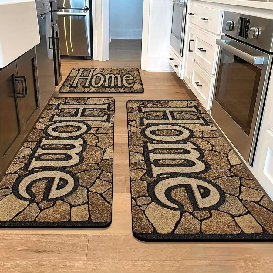 Stone-Inspired Decorative Area Mat | Thrascher