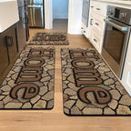 Stone-Inspired Decorative Area Mat | Thrascher