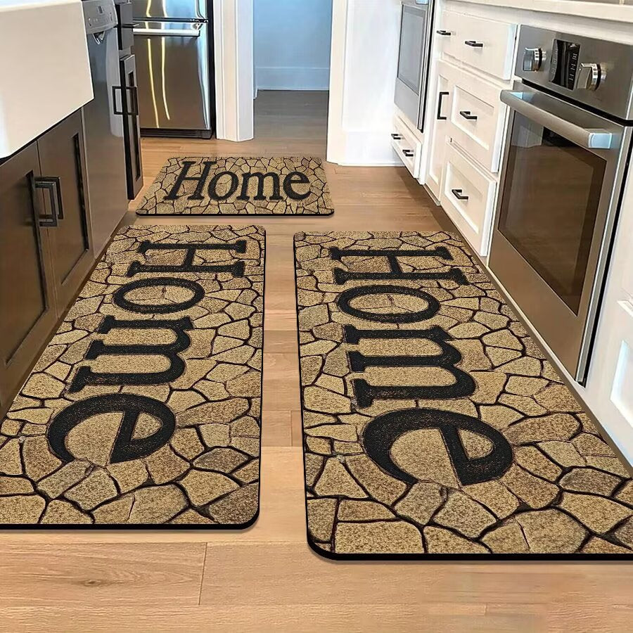 Stone-Inspired Decorative Area Mat | Thrascher