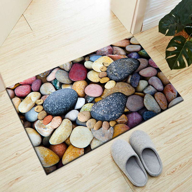 Stone-Inspired Decorative Floor Mat | Thrascher