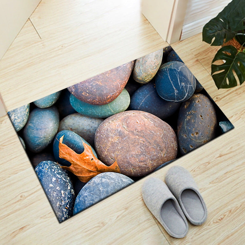Stone-Inspired Decorative Floor Mat | Thrascher
