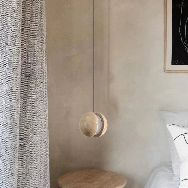 Stonebrook Travertine Pendant Lamp
