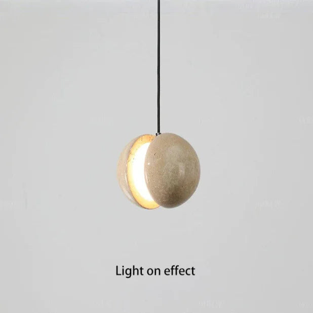 Stonebrook Travertine Pendant Lamp