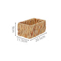 Storage Basket Green Woven Natural Fiber Soft Textile | Thrascher