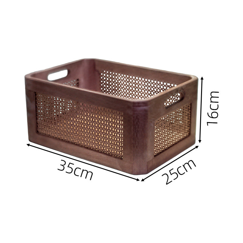 Storage Basket Molded Plastic | Thrascher