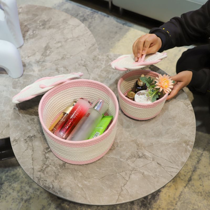 Storage Basket Pink Orange | Thrascher