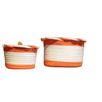 Storage Basket Pink Orange | Thrascher
