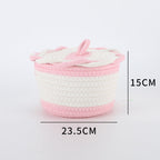 Storage Basket Pink Orange | Thrascher