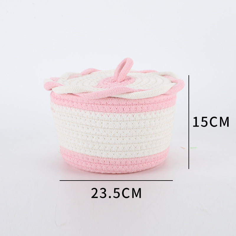 Storage Basket Pink Orange | Thrascher