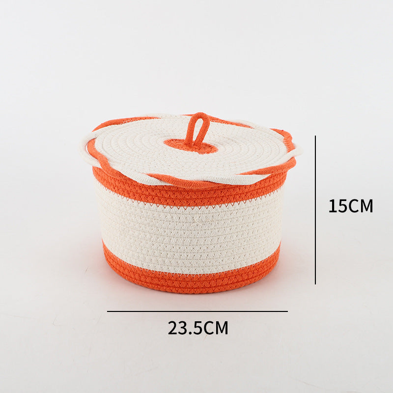 Storage Basket Pink Orange | Thrascher