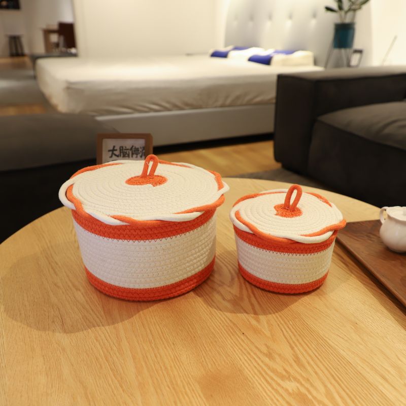 Storage Basket Pink Orange | Thrascher