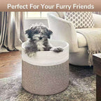 Storage Basket White Flax | Thrascher