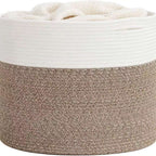 Storage Basket White Flax | Thrascher