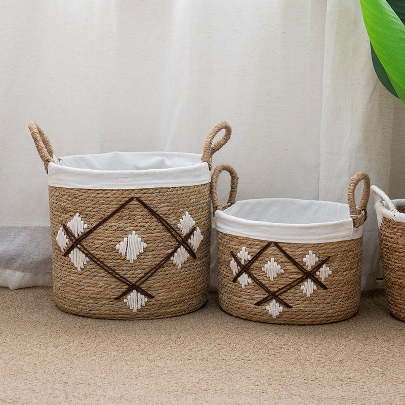 Storage Basket with Decorative Pattern | Thrascher