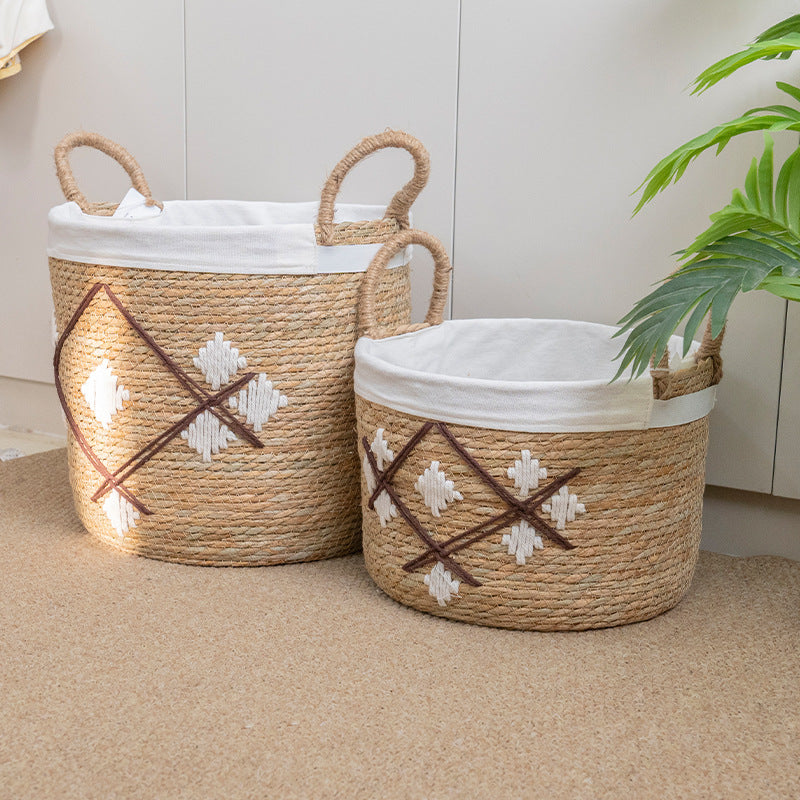 Storage Basket with Decorative Pattern | Thrascher