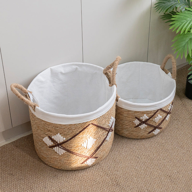 Storage Basket with Decorative Pattern | Thrascher