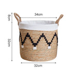 Storage Basket with Decorative Pattern | Thrascher