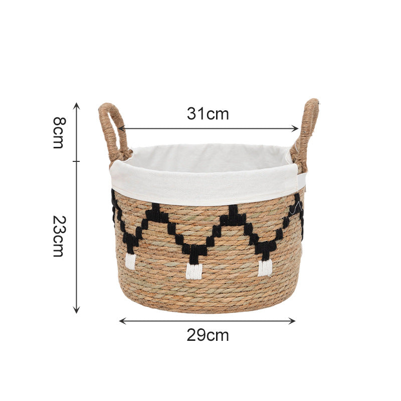 Storage Basket with Decorative Pattern | Thrascher