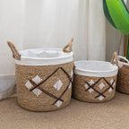 Storage Basket with Decorative Pattern | Thrascher