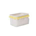 Storage Basket with Decorative Pom-Pom Trim | Thrascher