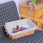 Storage Basket with Padded Inner Lining | Thrascher