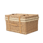 Storage Basket with Practical Lid Handwoven | Thrascher