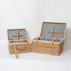 Storage Basket with Practical Lid Handwoven | Thrascher