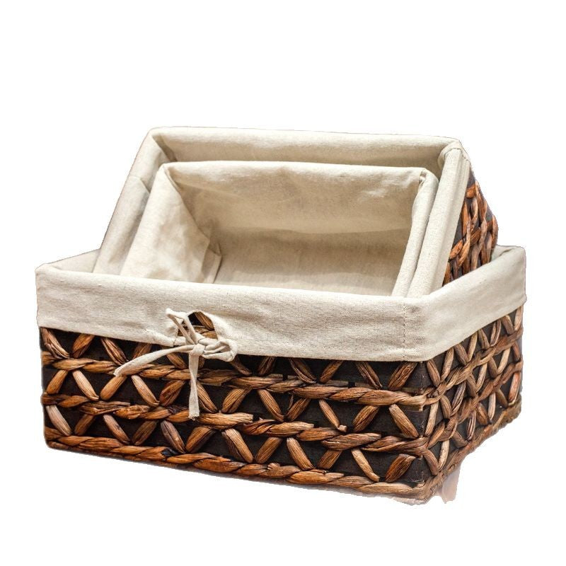 Storage Basket with Removable Fabric Insert | Thrascher