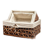 Storage Basket with Removable Fabric Insert | Thrascher