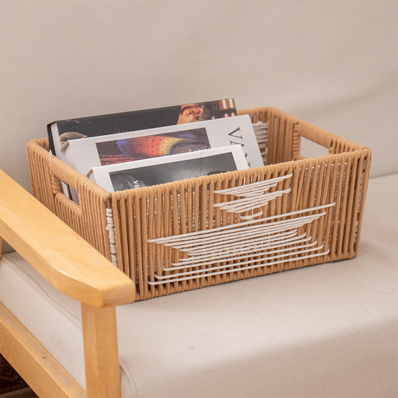 Storage Basket with Stylish Woven Design | Thrascher