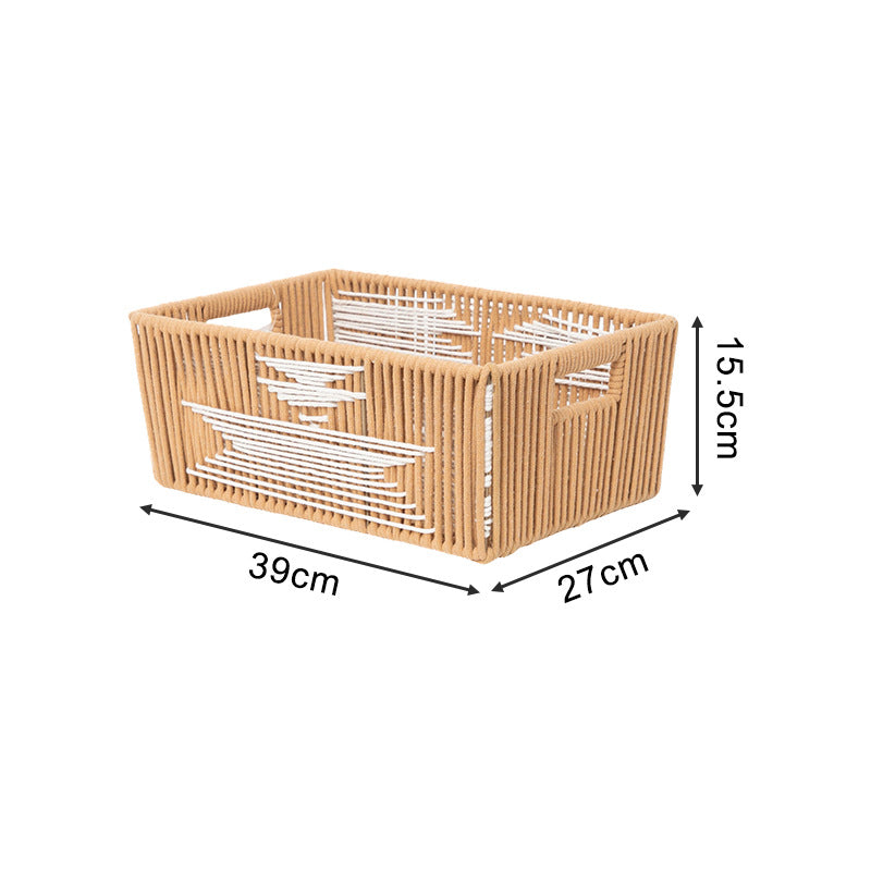Storage Basket with Stylish Woven Design | Thrascher
