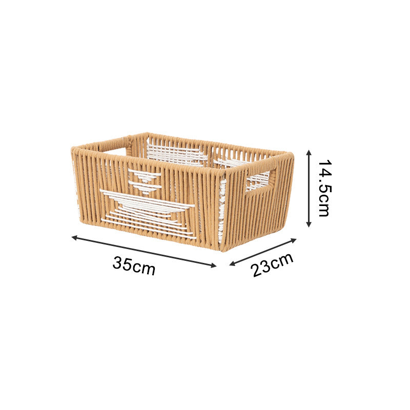 Storage Basket with Stylish Woven Design | Thrascher